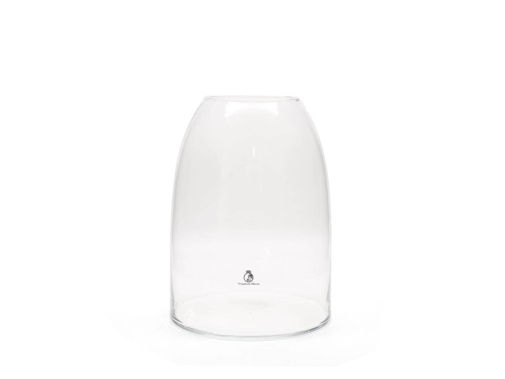 Unique empty glass terrarium