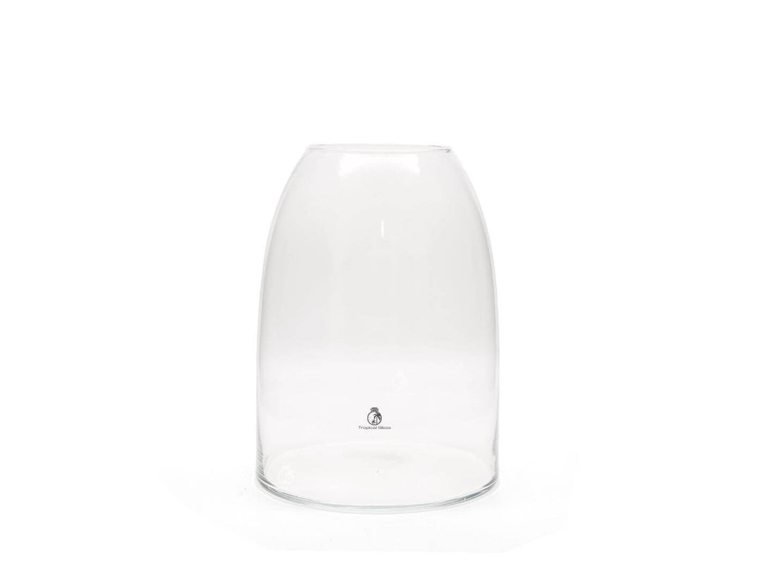 Unique empty glass terrarium