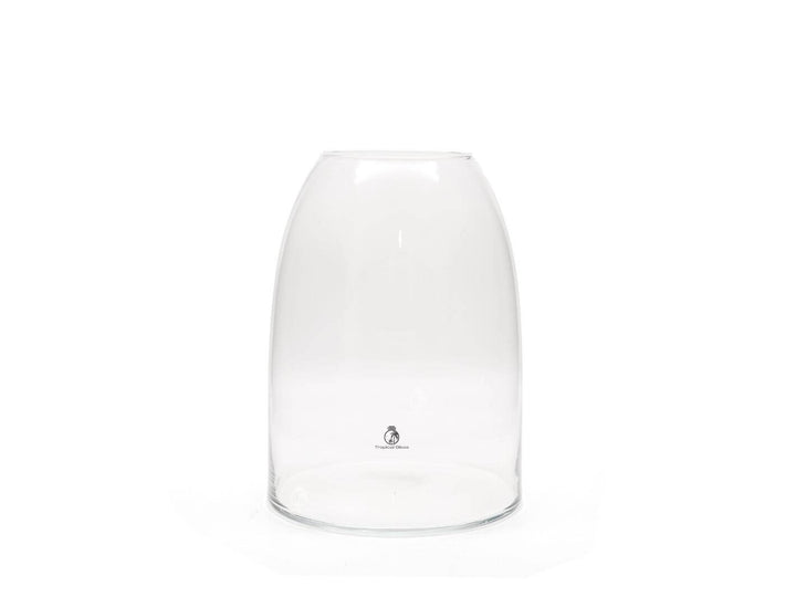 Unique empty glass terrarium