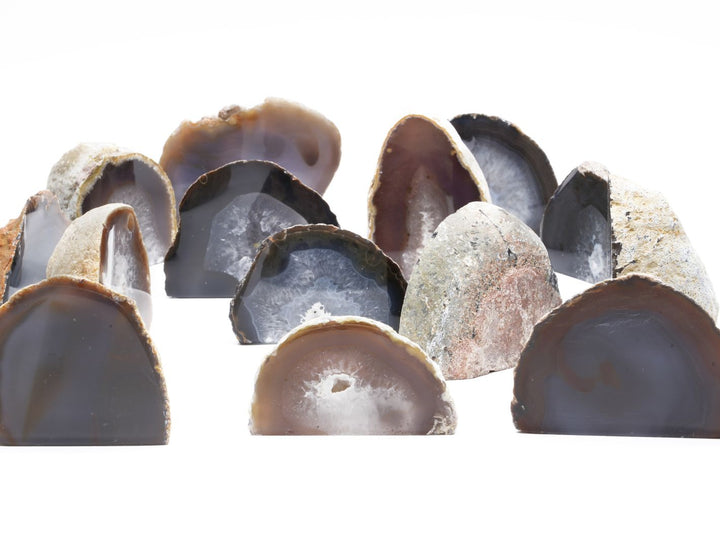 Decorative polished agate stone