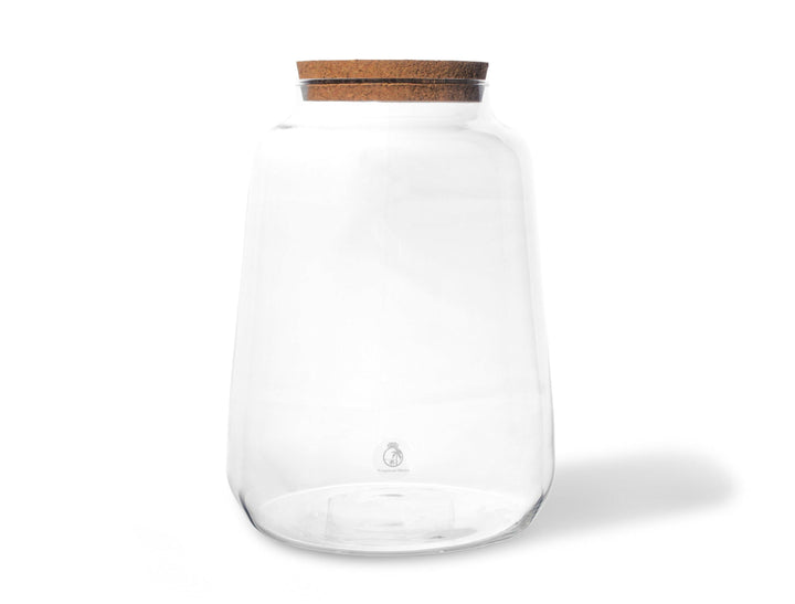 Closed terrarium 35 cm with cork lid - Tropical Glass
