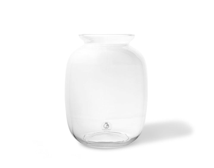 Terrarium Container 32 cm with Cork Lid | Keg Shape | Handmade - Tropical Glass