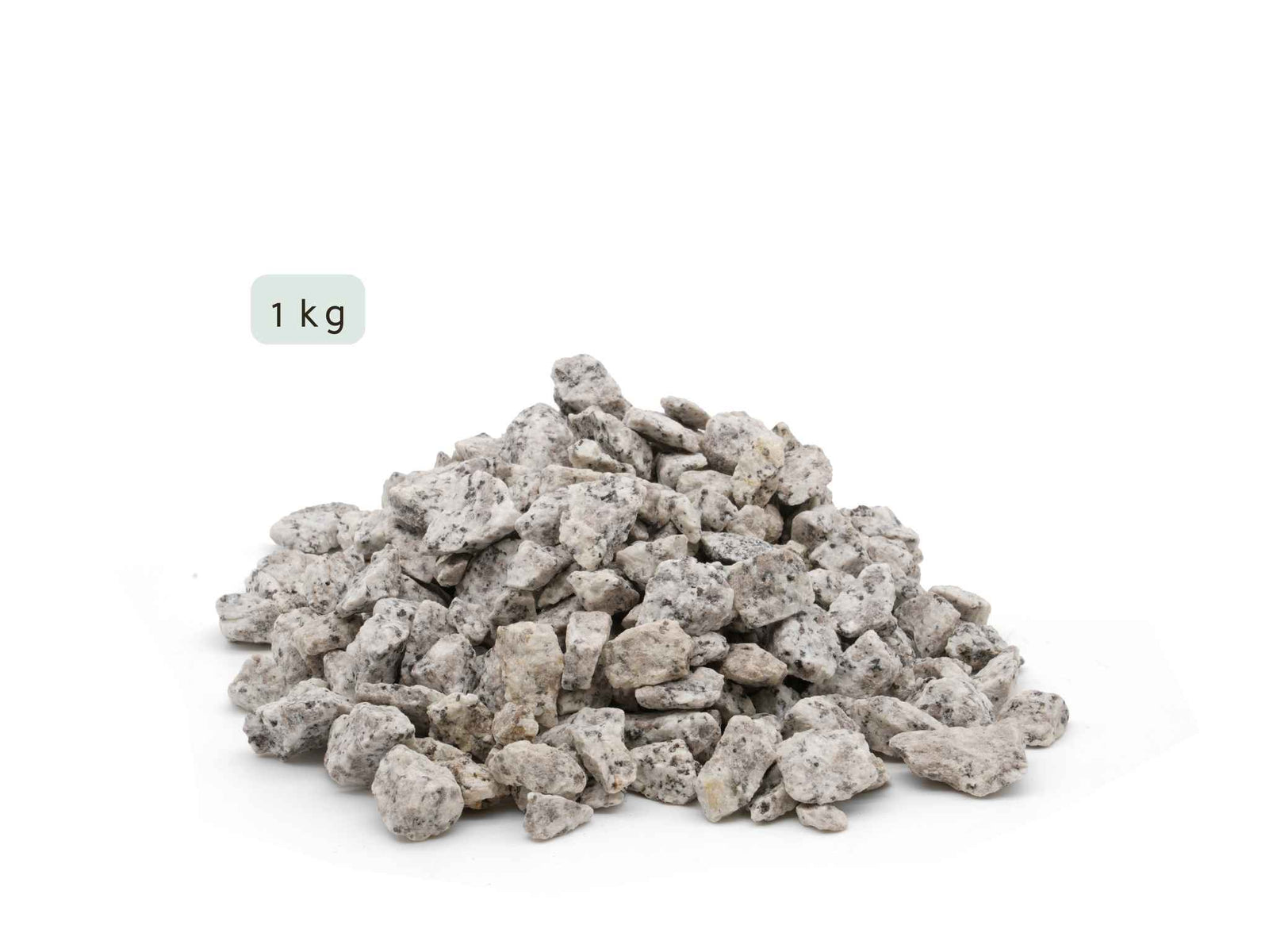 Black and White Stones Chippings 1kg