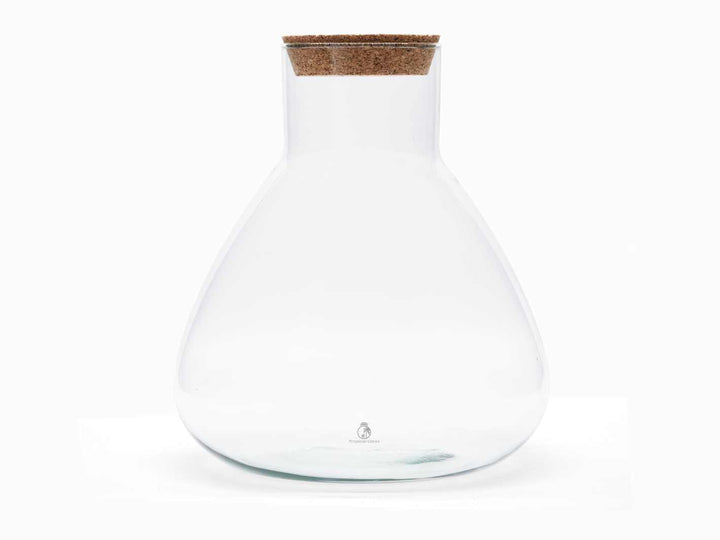 Closed Terrarium Container H: 32 cm | Conical Flask