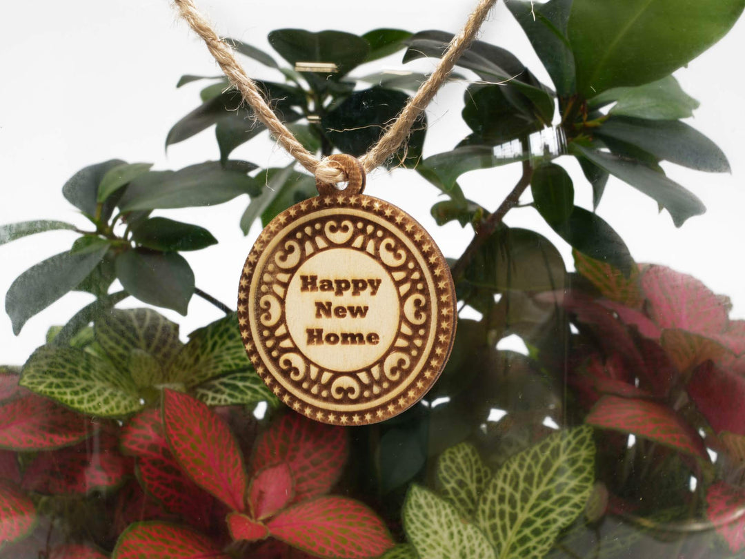Wooden Gift Tag - Happy New Home