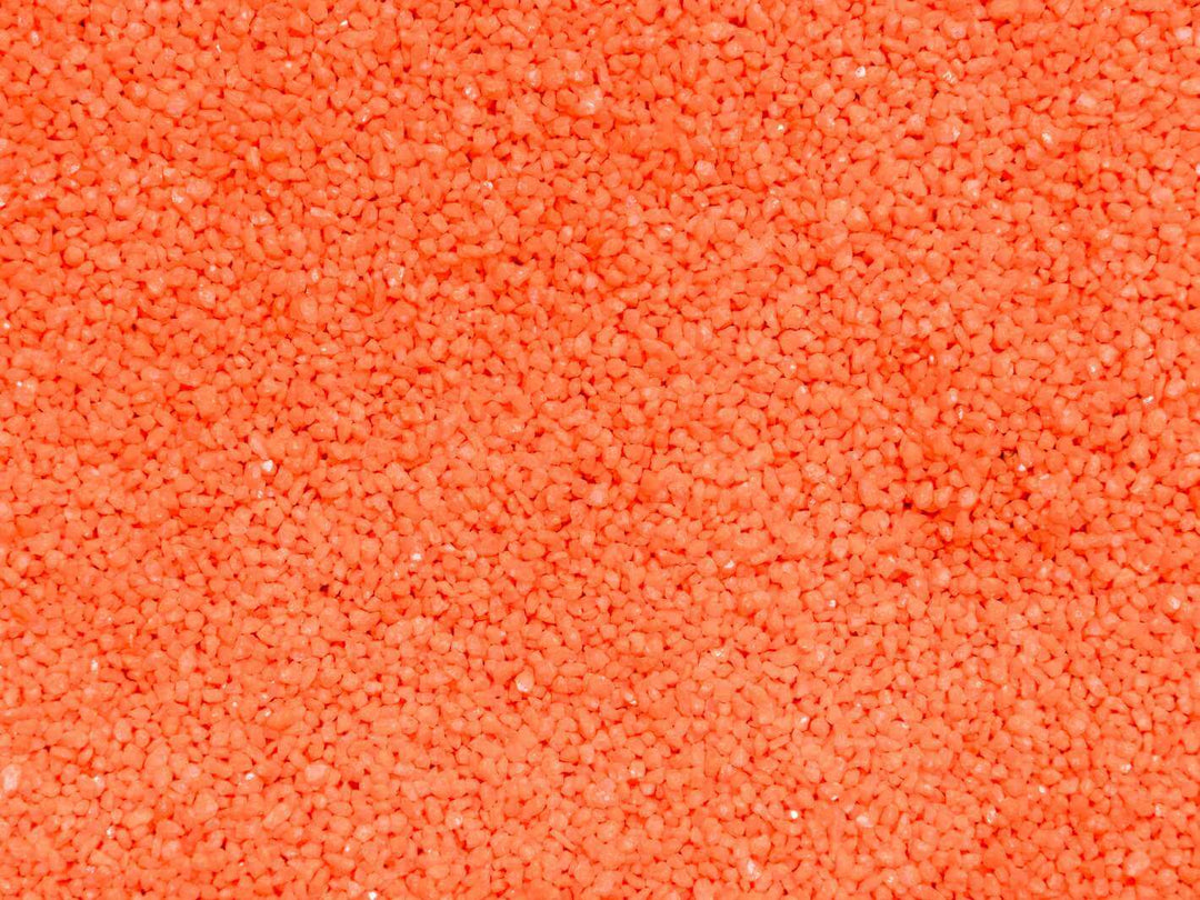Chrome Orange Gravel 2–3 mm decorative gravel for terrariums, aquariums, succulent pots and indoor plant displays