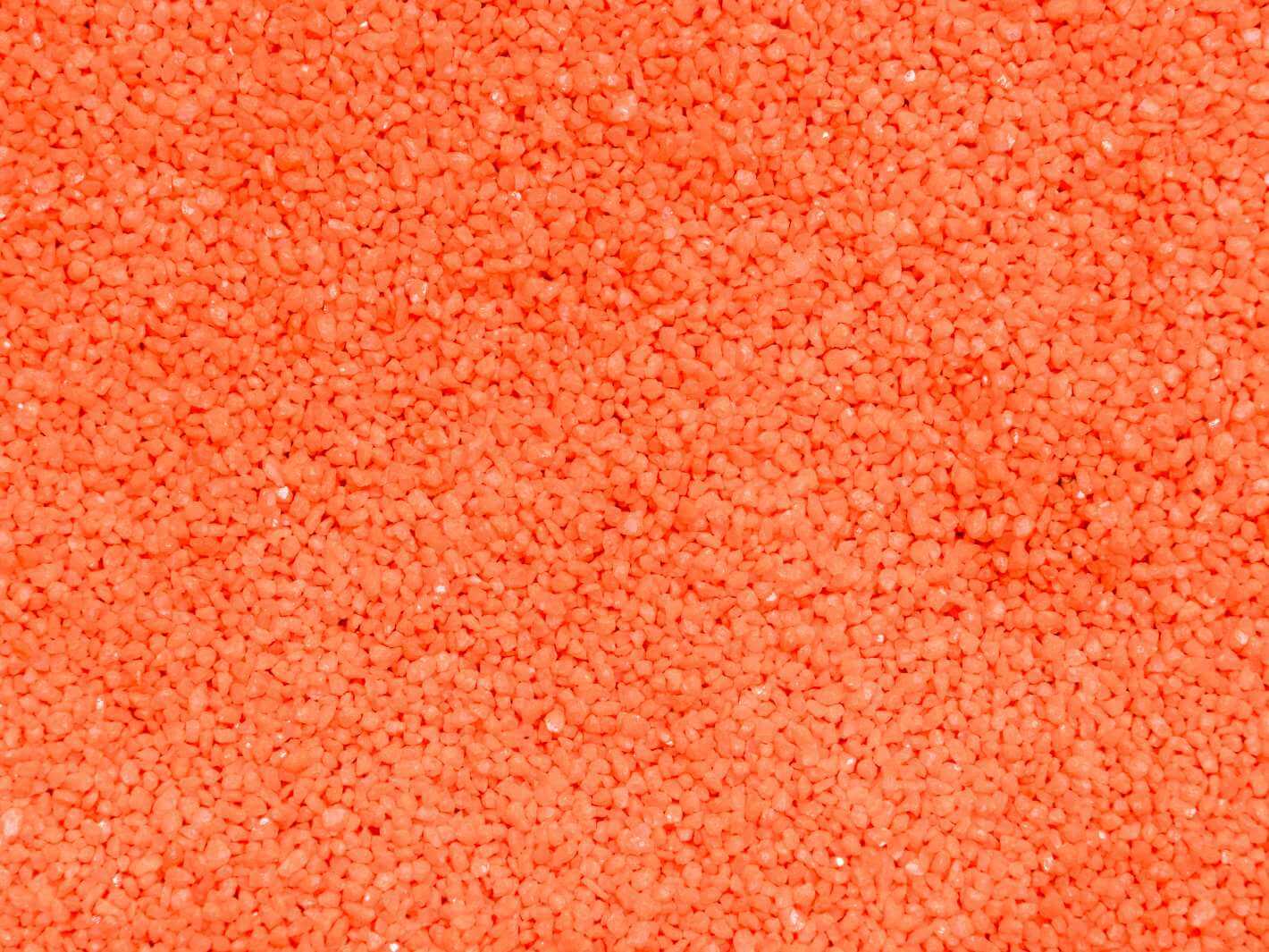 Chrome Orange Gravel 2–3 mm decorative gravel for terrariums, aquariums, succulent pots and indoor plant displays