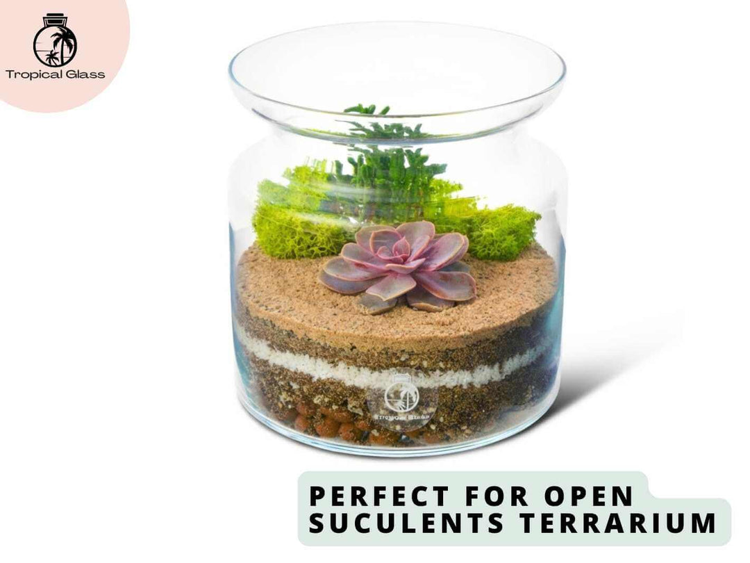 Fine decorative desert sand adding a natural earthy finish to a decorative arrangement