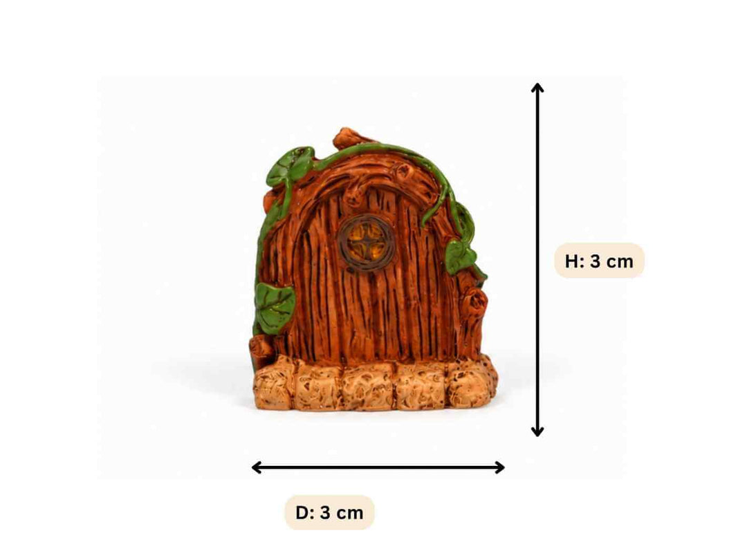 Rustic Round Fairy Door