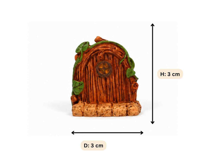 Rustic Round Fairy Door
