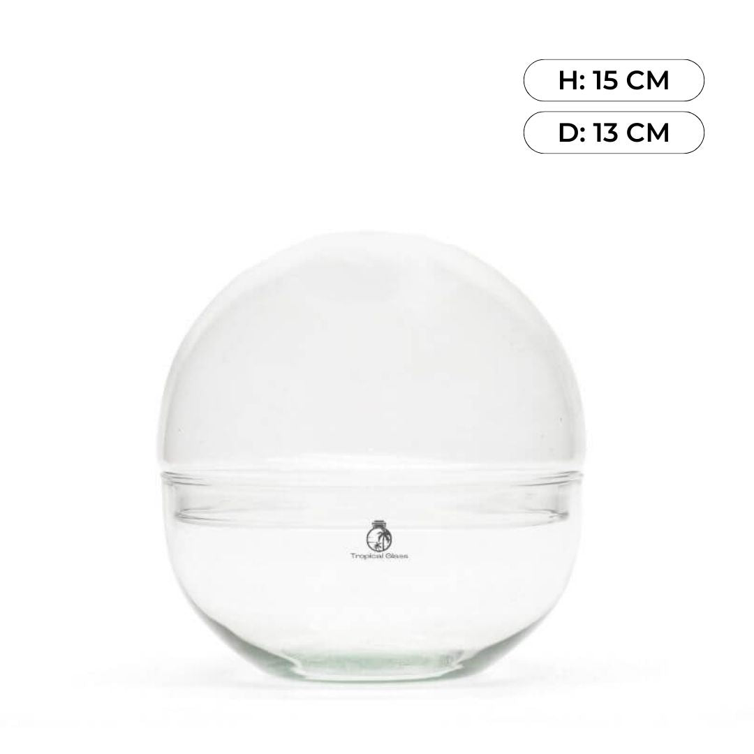 Small Globe Glass Container | Biorb | H: 15 cm