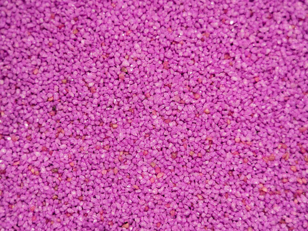 Violet decorative gravel with 2-3 mm fraction for terrariums, aquariums, succulents and indoor plant displays