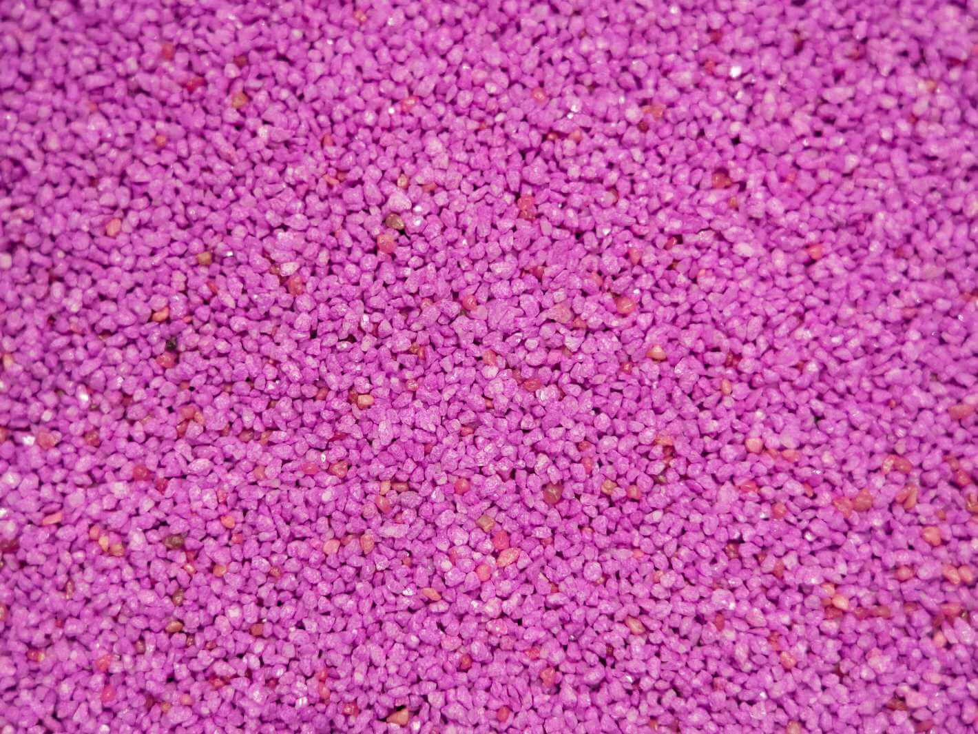 Violet decorative gravel with 2-3 mm fraction for terrariums, aquariums, succulents and indoor plant displays