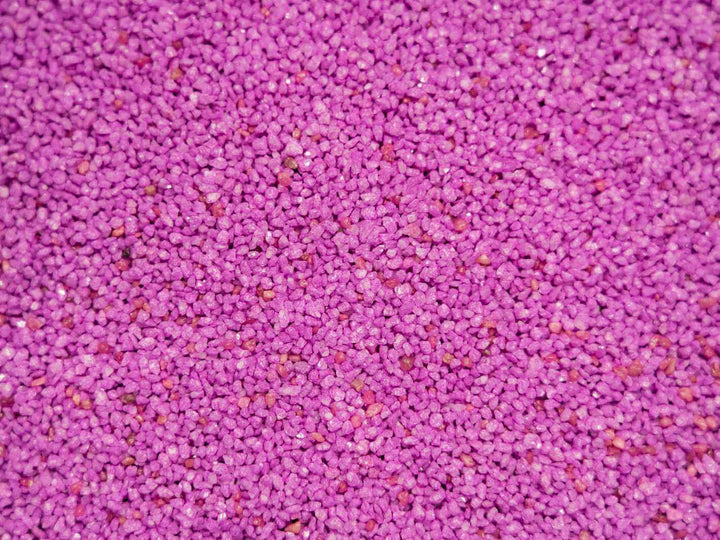 Violet decorative gravel with 2-3 mm fraction for terrariums, aquariums, succulents and indoor plant displays