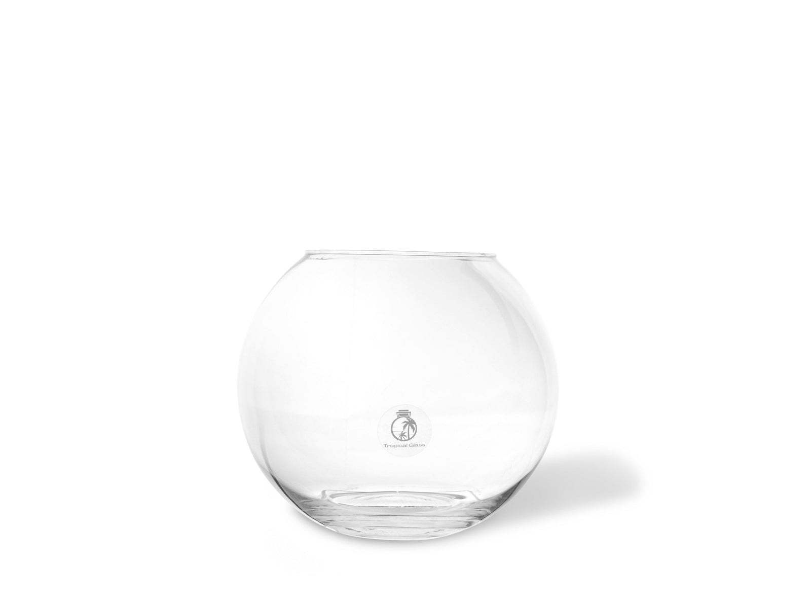 Open Terrarium Glass Fishbowl | H 17 cm - Tropical Glass